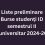 Liste preliminare – Burse studenți ID, semestrul II an universitar 2024-2025