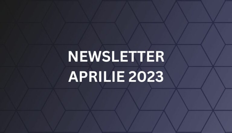 Newsletter Aprilie 2023