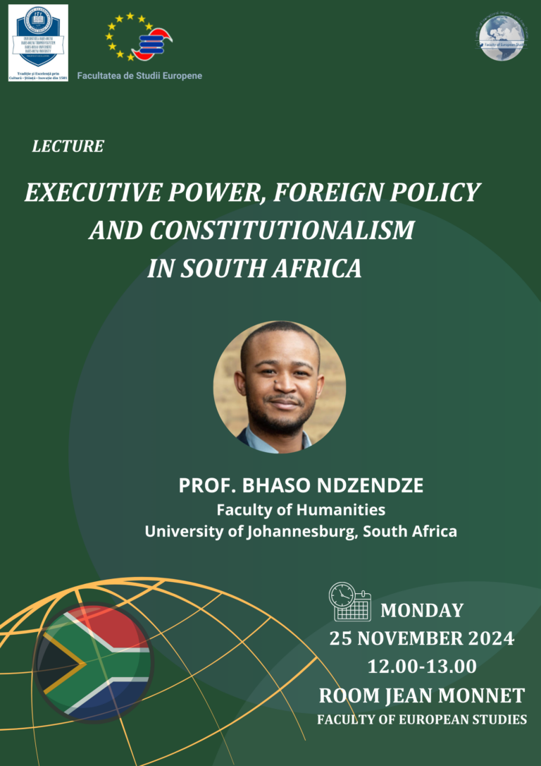 Executive power, foreign policy and constitutionalism in South Africa