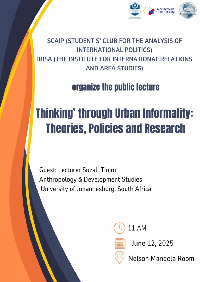 Thinking’ through Urban Informality: Theories, Policies and Reasearch