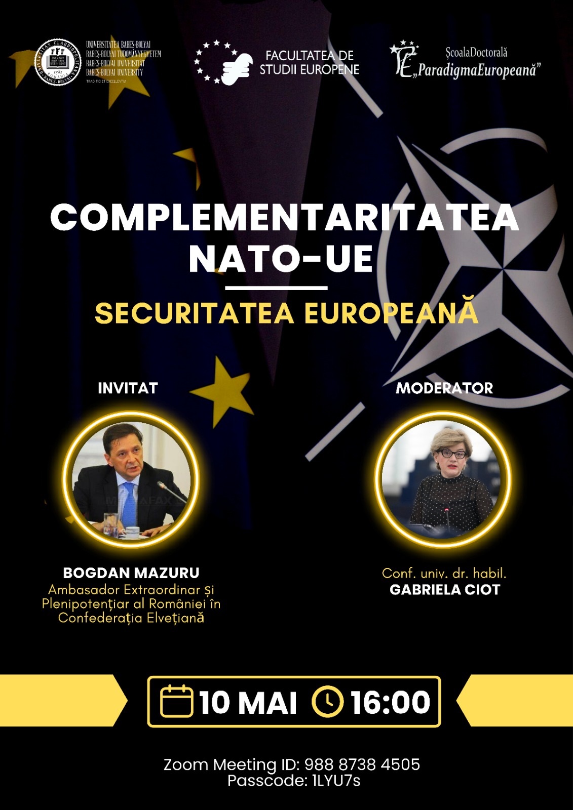 Complementaritate NATO-UE – securitatea europeana
